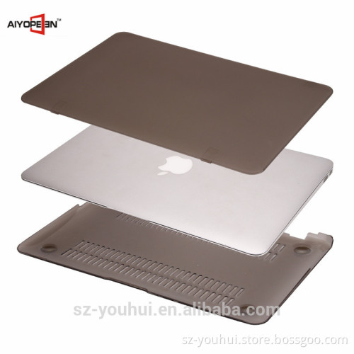 Factory Outlet Multicolor Translucent Matte Hard Case Cover for Macbook Air